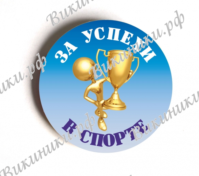 Разные  - Значок - За успехи в спорте
